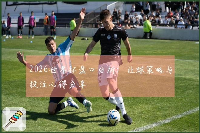 2026世界杯盘口分析：让球策略与投注心得分享