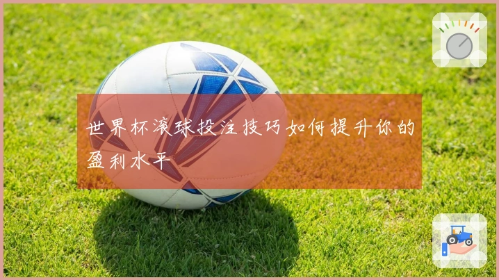 世界杯滚球投注技巧如何提升你的盈利水平
